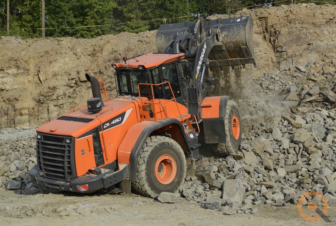 Doosan DL 450 Scheda tecnica & Caratteristiche (2009-2013) pala gommata articolata LRUaO8MmxbZspXhzDYFF